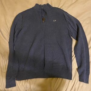 Boys Blue 1/4 quarter zip- XL